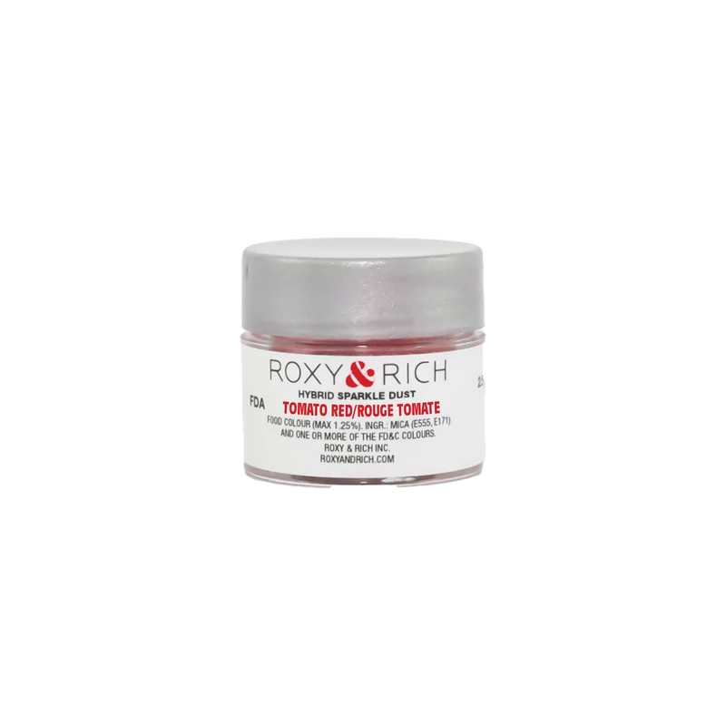 Poudre étincelante hybride Rouge Tomate