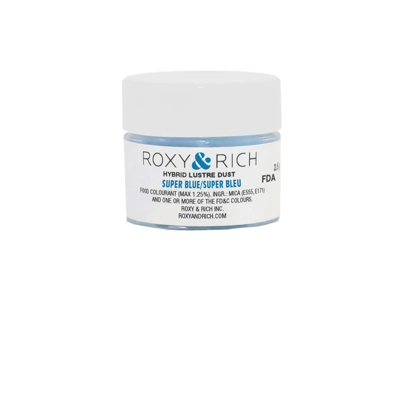 Poudre lustrée hybride Super Bleu