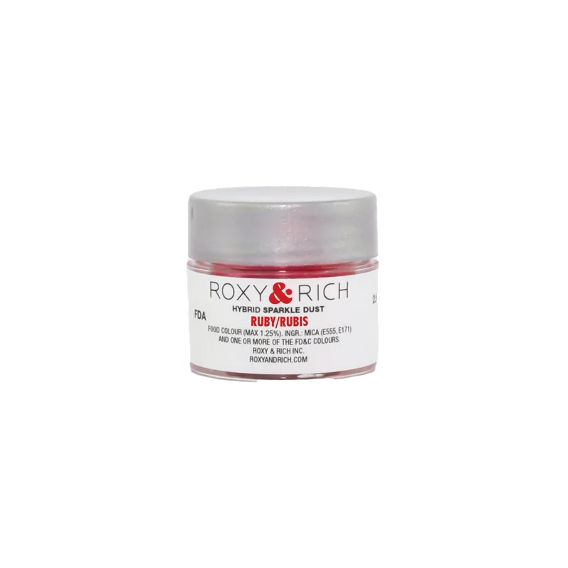 Poudre étincelante hybride Rubis