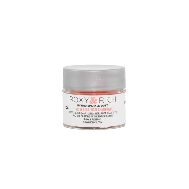 Poudre étincelante hybride Rose Champagne