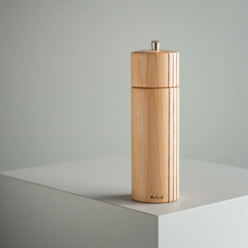Moulin Sel en Érable Minimaliste