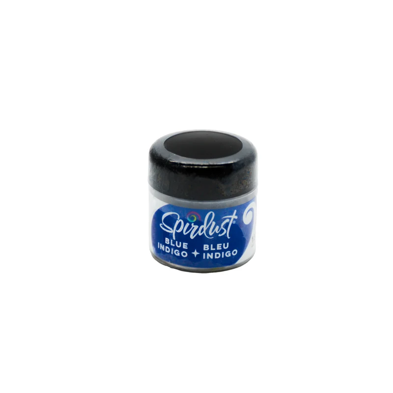 Poudres brillantes comestibles pour boissons - BLEU Indigo - SPIRDUST
