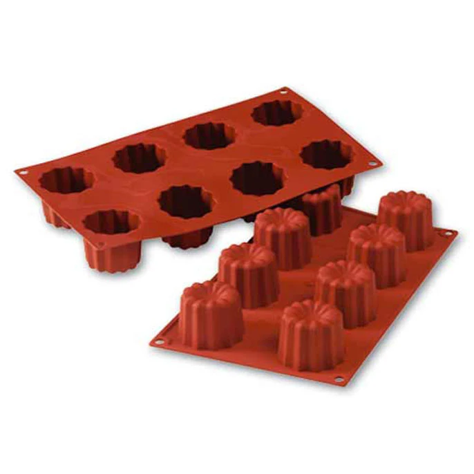 Moule CANNELÉ BORDELAIS en silicone flexible SILICONFLEX - CANNELE
