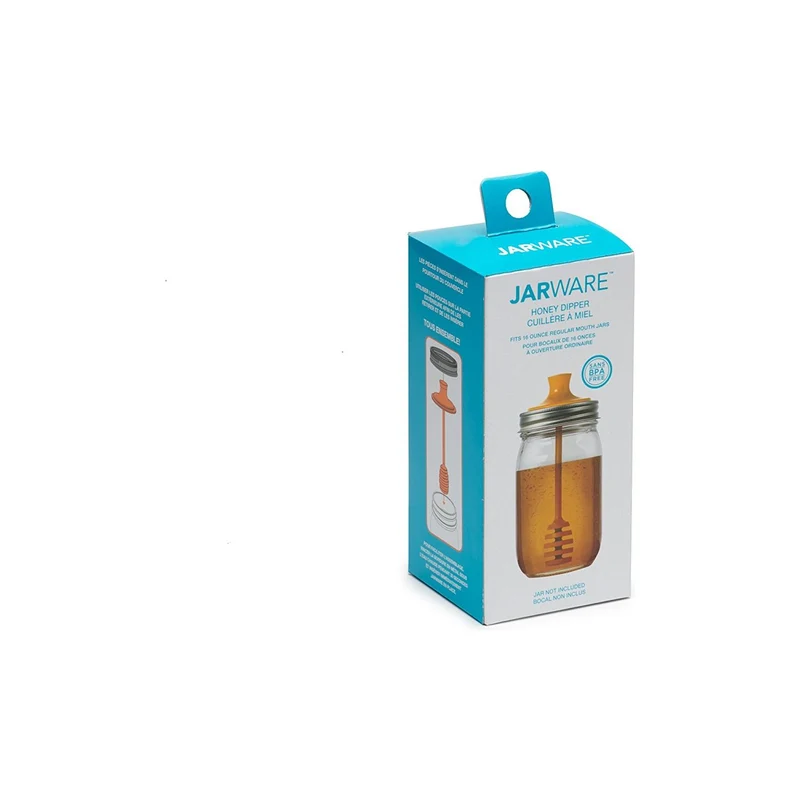 Couvercle cuillère à miel pour pots Mason