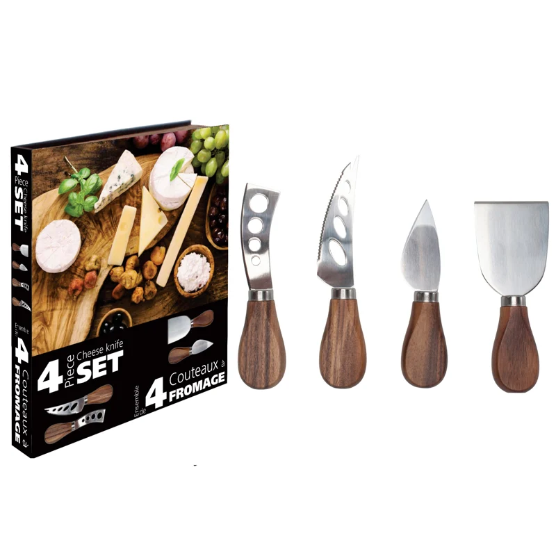Ensemble de 4 couteaux à fromage