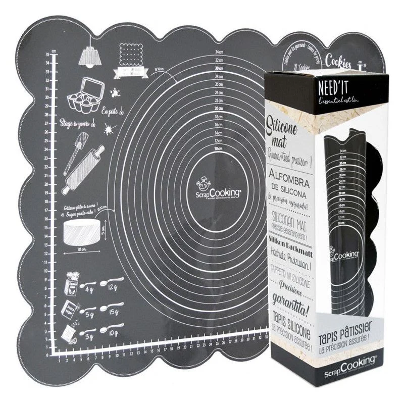 Tapis pâtissier silicone Need'it