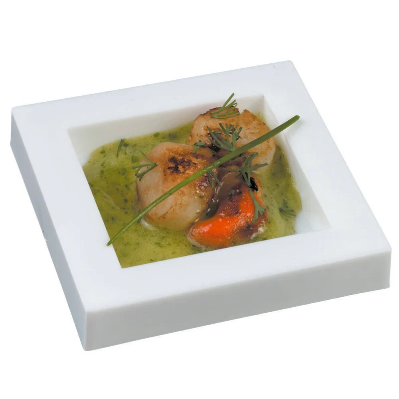 Mini assiette Kawai Blanche - paquet de 90