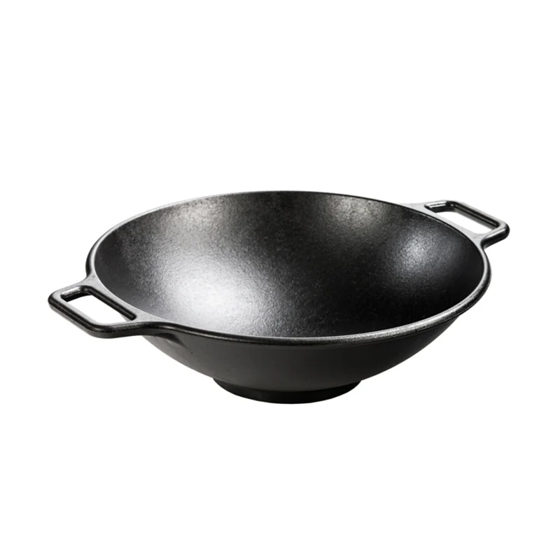 Wok en fonte de 14"