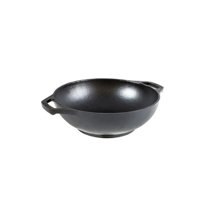 Mini Wok en fonte de 9"