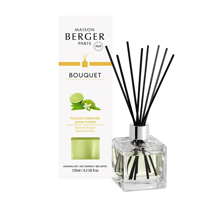 Bouquet parfumé Cube – Fleur de citronnier