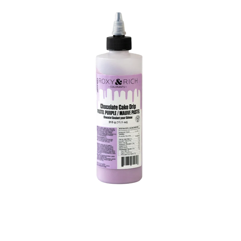 Chocolat Coulant pour Gâteau “Cake Drip” Mauve Pastel - 275g