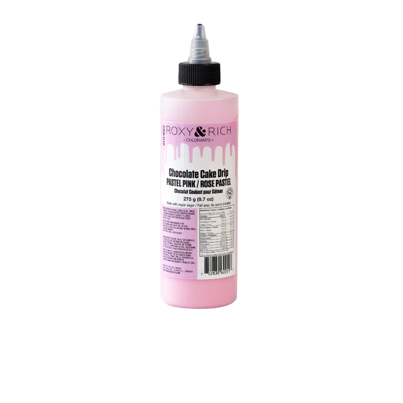 Chocolat Coulant pour Gâteau “Cake Drip” Rose Pastel - 275g