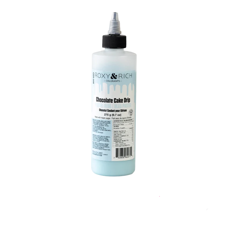 Chocolat Coulant pour Gâteau “Cake Drip” Bleu Pastel - 275g