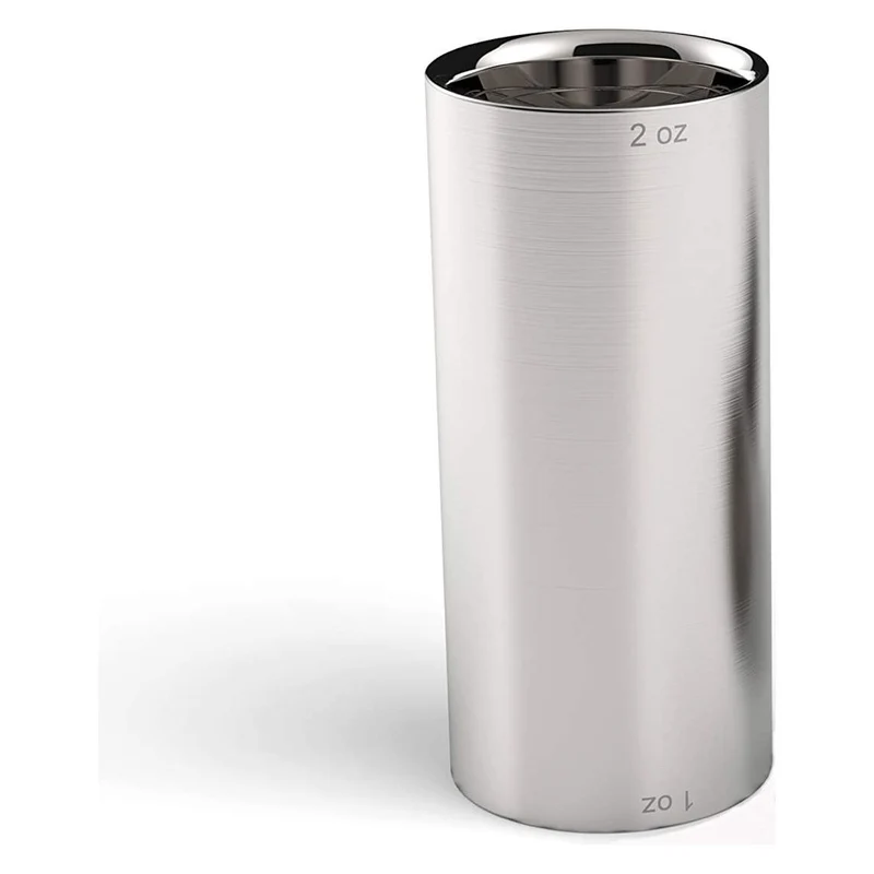Verre doseur double dose 1 oz et 2 oz