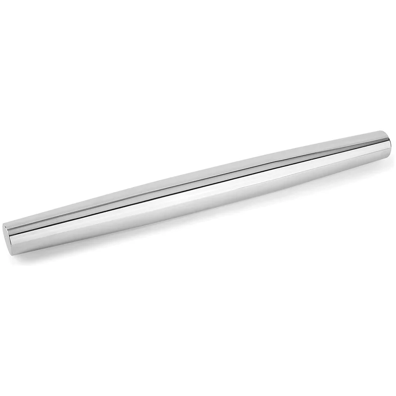 Rouleau à pâte en inox 18''