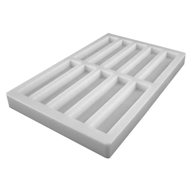 Moule pour chocolat en polycarbonate - #R10 Barre Snacking Rectangle