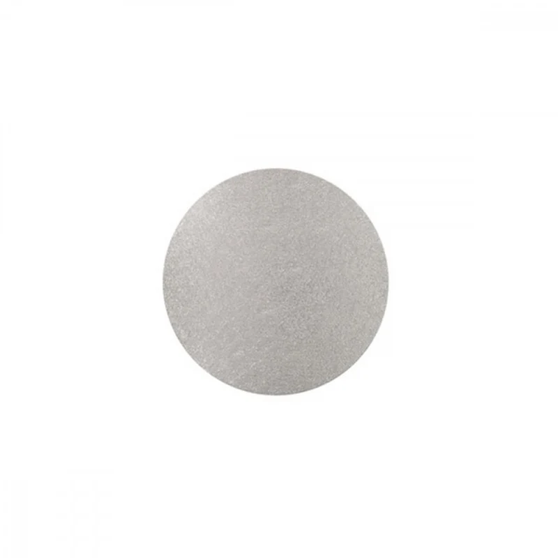 Support à gâteau rond argenté 17.5 cm / 7 po - 5 unités