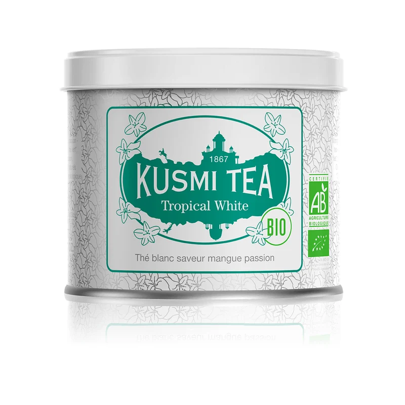 Thé Blanc Tropical - Boîte métal 90g