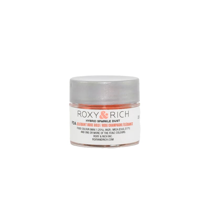 Poudre étincelante hybride Élégant Rose Champagne