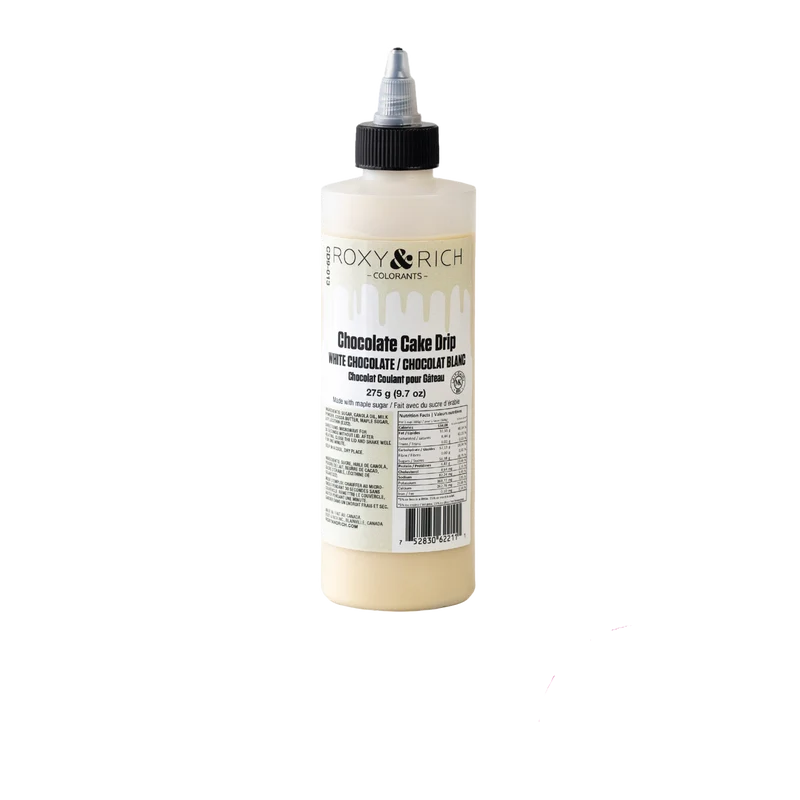 Chocolat Coulant pour Gâteau “Cake Drip” Chocolat Blanc - 275g