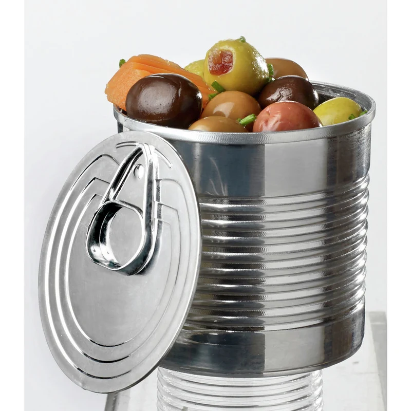 Boite de conserve 220 ml Argenté - paquet 20