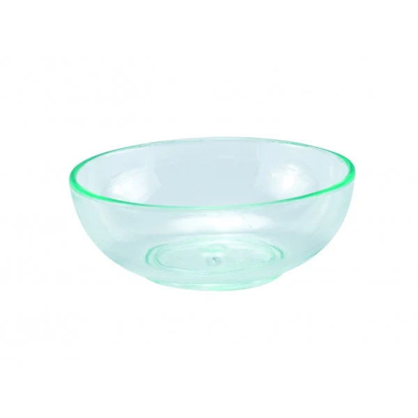Mini Saladier transparent vert - paquet 50