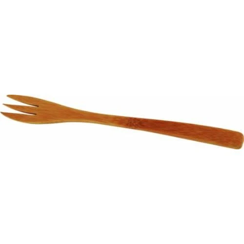 Fourchettes bambou verni 19 cm - paquet de 24
