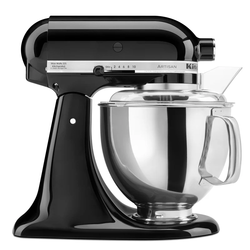 Batteur sur socle KitchenAid 4.7 L (5 pintes) Artisan - Noir