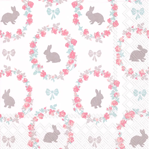 Serviette de table ''Lovely little roses''