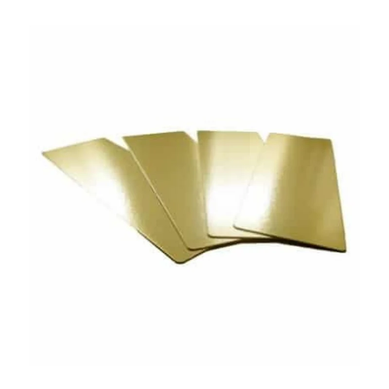 Support à Bûche or 12.5 x 25 cm (4 5/8'' x 10 4/5'') paquet de 5
