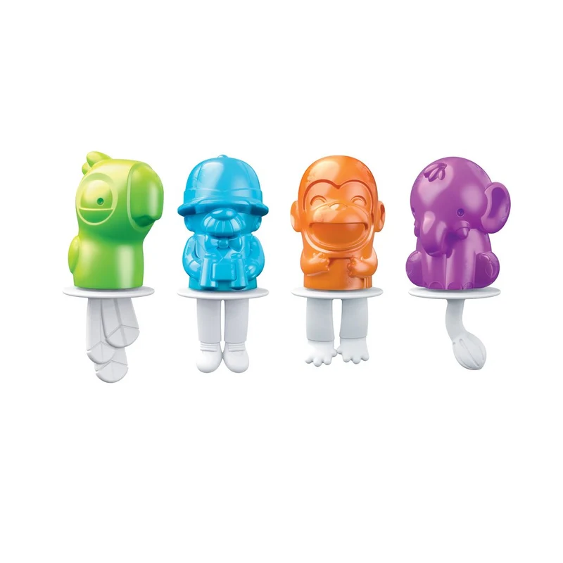 Moules SAFARI POPS pour 4 pops glacés
