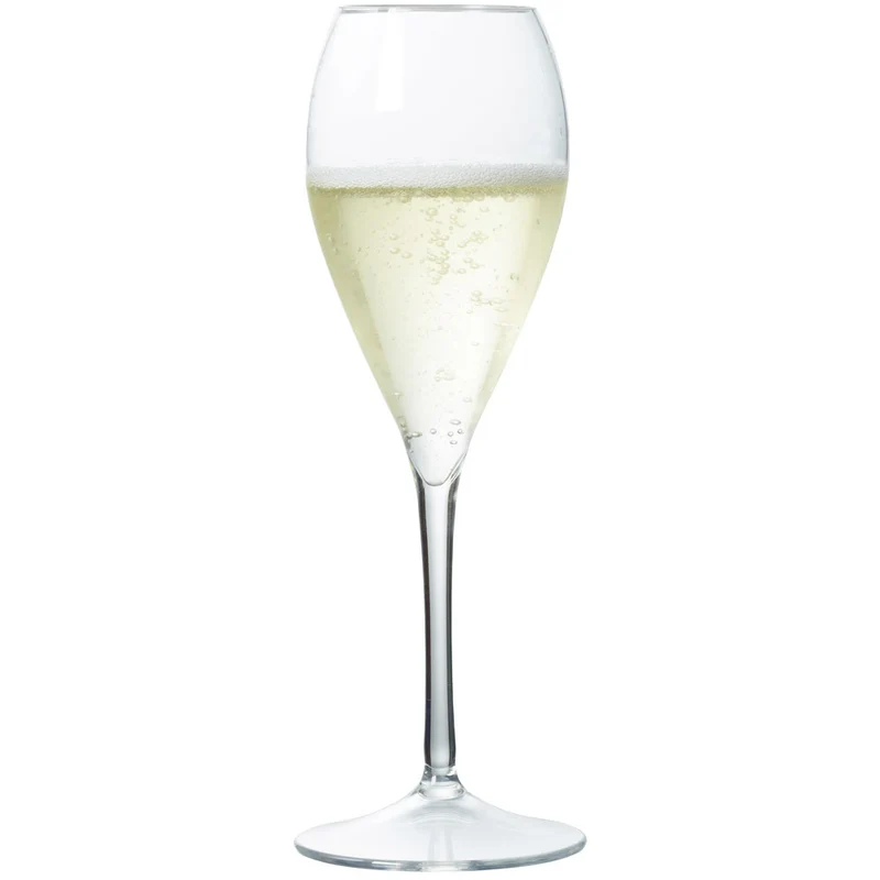 Ensemble de 6 flûtes incassables 16cl