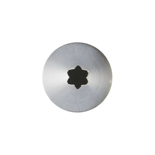 Douille en inox Étoile ouverte de 3.5mm #16