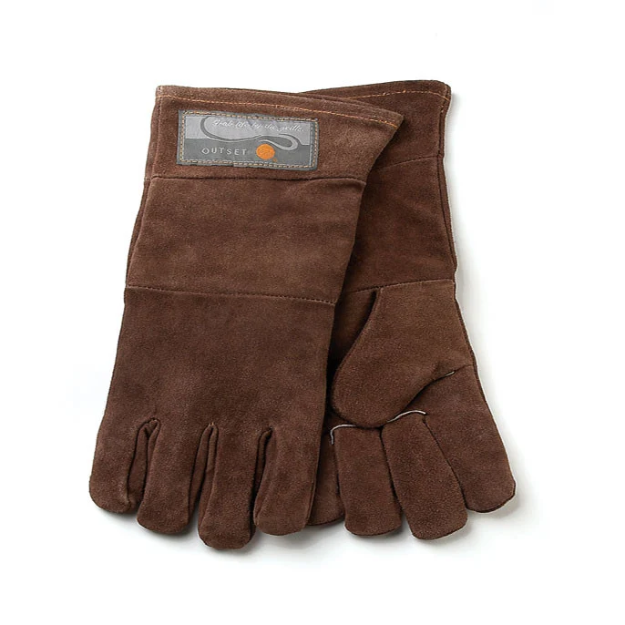 Gants en cuir pour le four et le BBQ