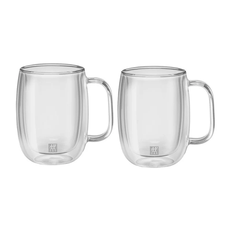 ZWILLING Sorrento Plus Ensemble de 2 tasses à latte macchiato, 450 ml