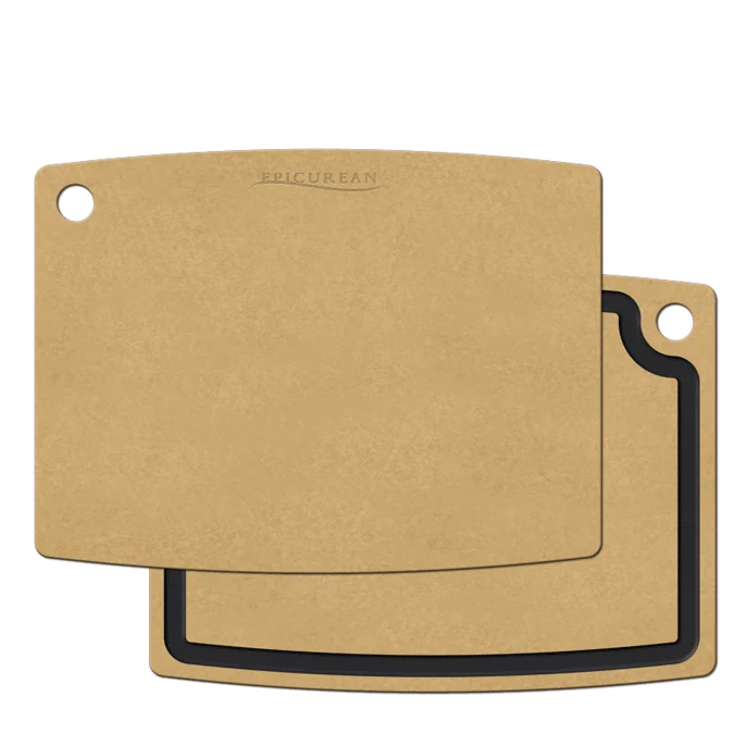 Série Gourmet 18x13-3/8" Epais rainure noire pour le jus