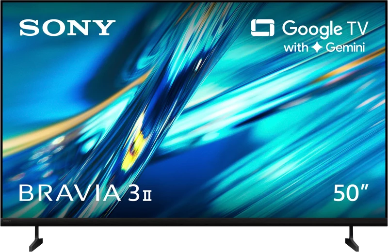 Sony 50" BRAVIA 3 II 4K HDR AI Google TV with Gemini 2026