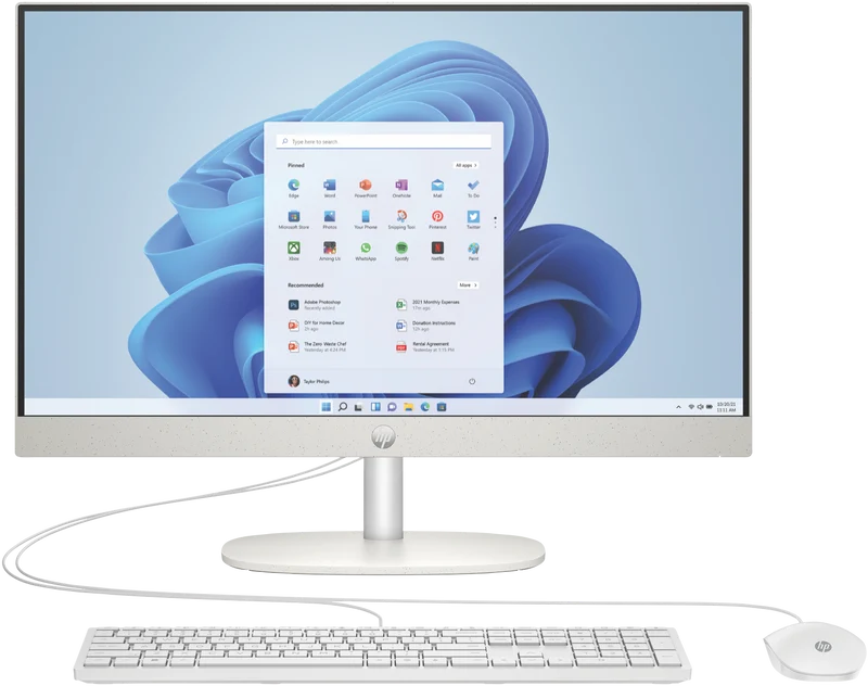 HP 23.8" Ryzen 5 16GB 512GB AIO