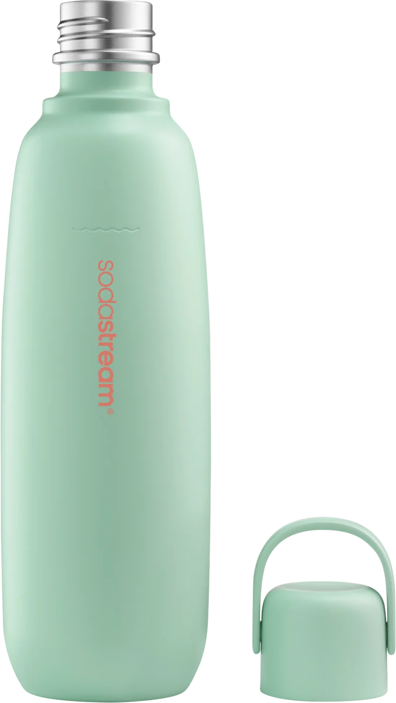 Sodastream 900ml Stainless Steel Fizz And Go Bottle Mint