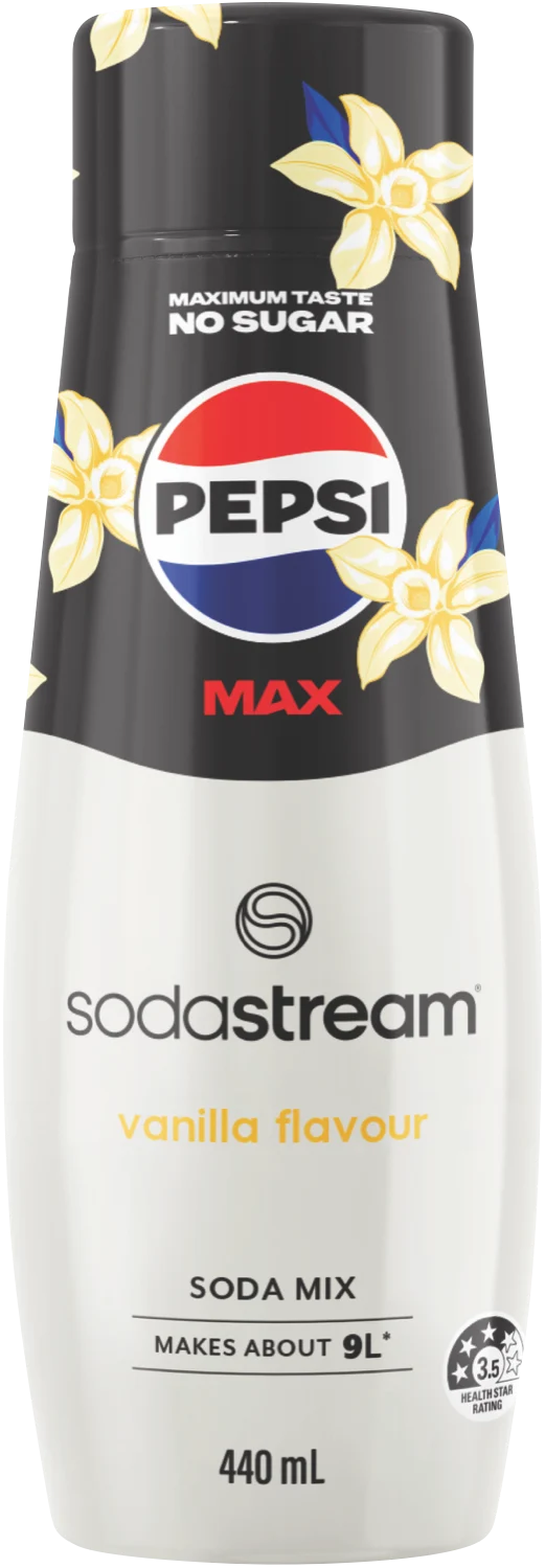 Sodastream Pepsi Max Vanilla Flavour Mix 440ml