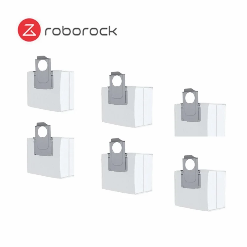 Roborock Disposable Dust Bag White 6 Pack - S8 Pro Ultra, Q8 Max Plus