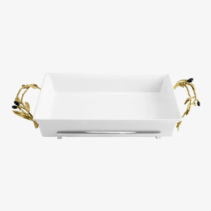 Michael Aram | Olive Branch 3-Quart Casserole