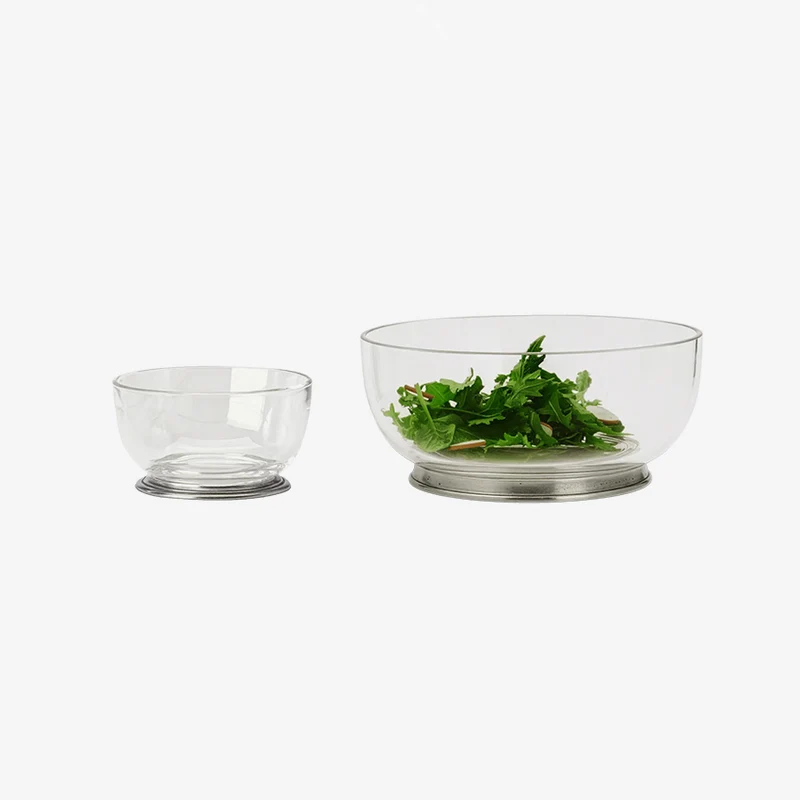 Match | Round Crystal Bowl