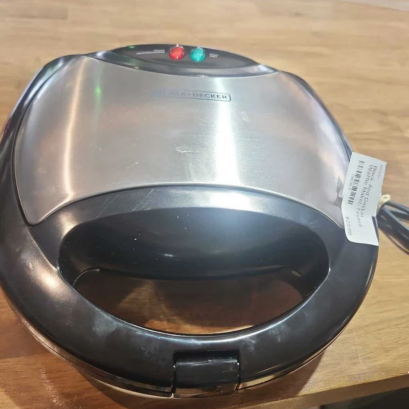 Black And Decker Waffle Maker-Tested