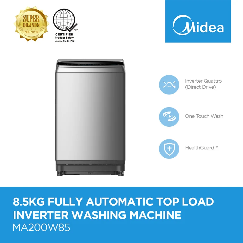 Midea 8.5kg Fully Automatic Top Load Washing Machine