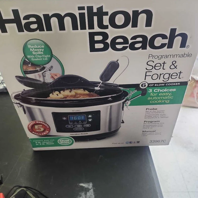 Hamilton Beach Slow Cooker -Not Tested