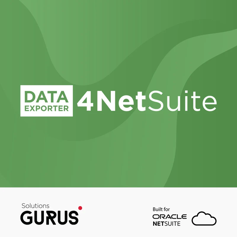 GURUS NetSuite Data Exporter