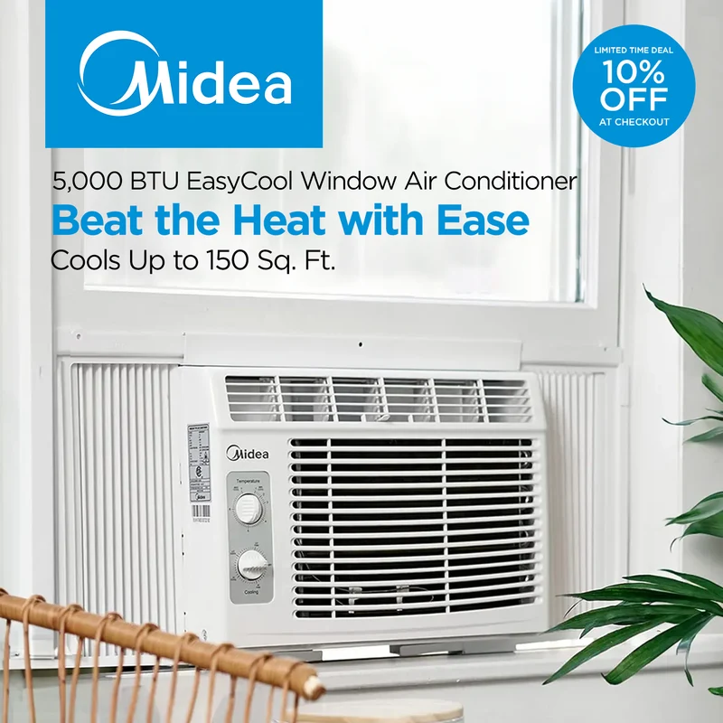 5,000 BTU EasyCool Window Air Conditioner