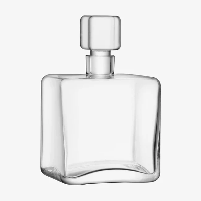 Lsa | Clear Cask Whisky Square Decanter