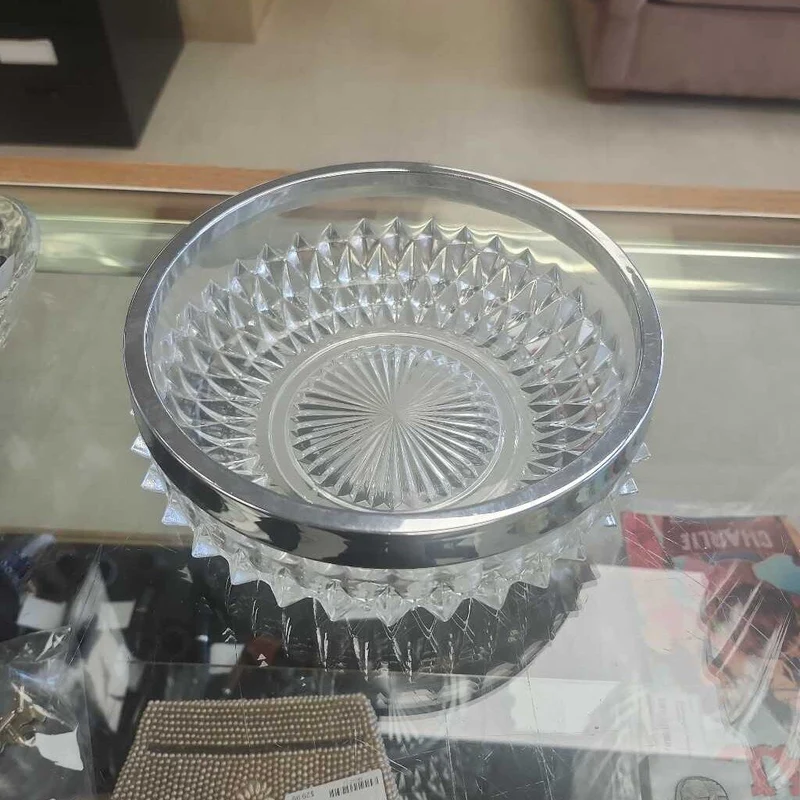 Crystal Salad Bowl